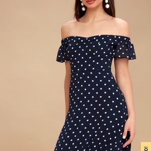 Artesia Navy Blue Lulus dress